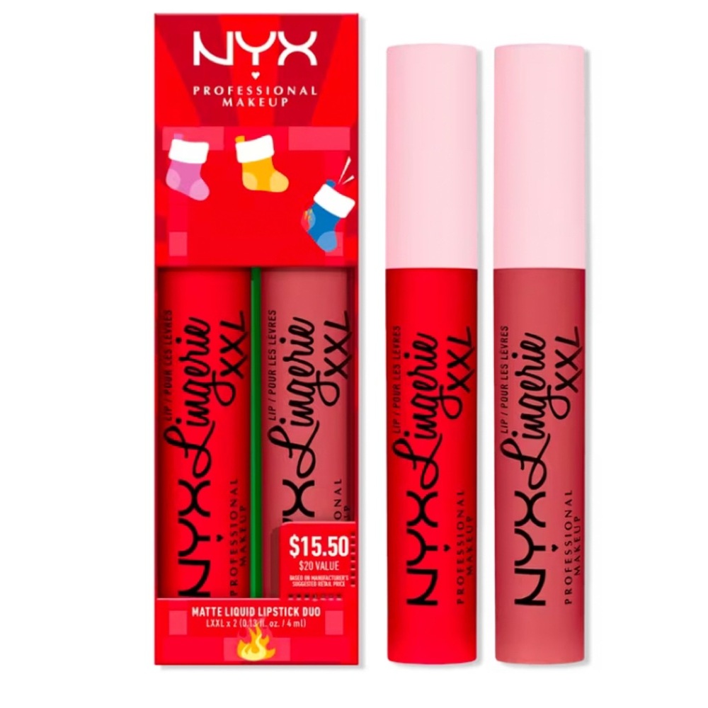 NEW✅NYX Matte Lipstick Duo